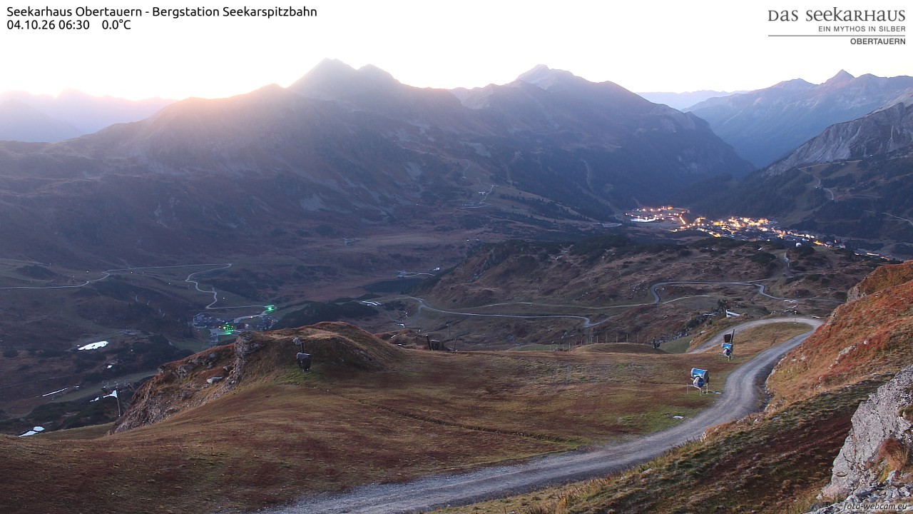 Archiv Foto Webcam Obertauern: Seekarspitz top station