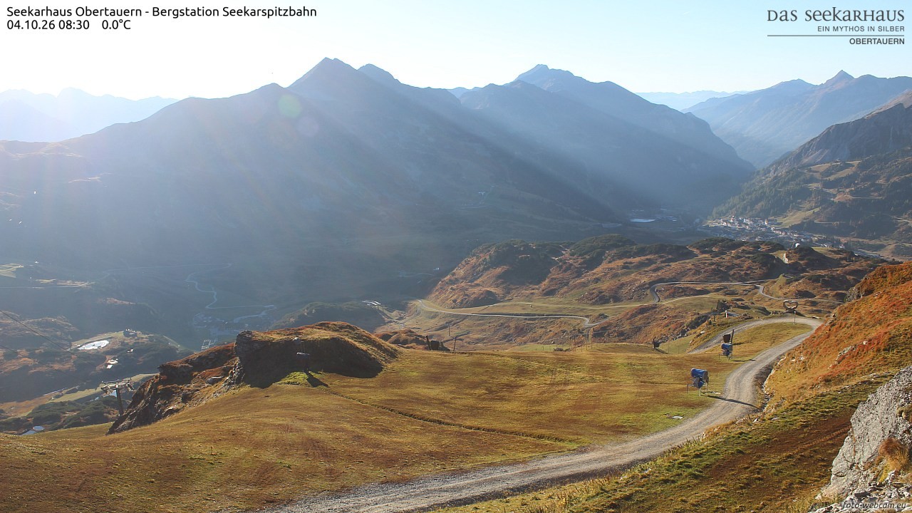 Archiv Foto Webcam Obertauern: Seekarspitz top station