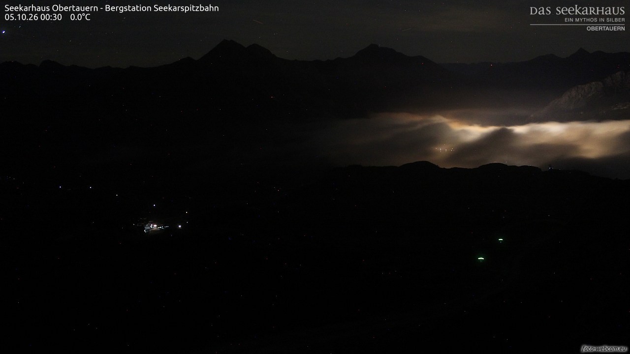 Archiv Foto Webcam Obertauern: Seekarspitz top station
