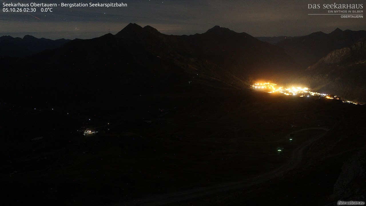 Archiv Foto Webcam Obertauern: Seekarspitz top station