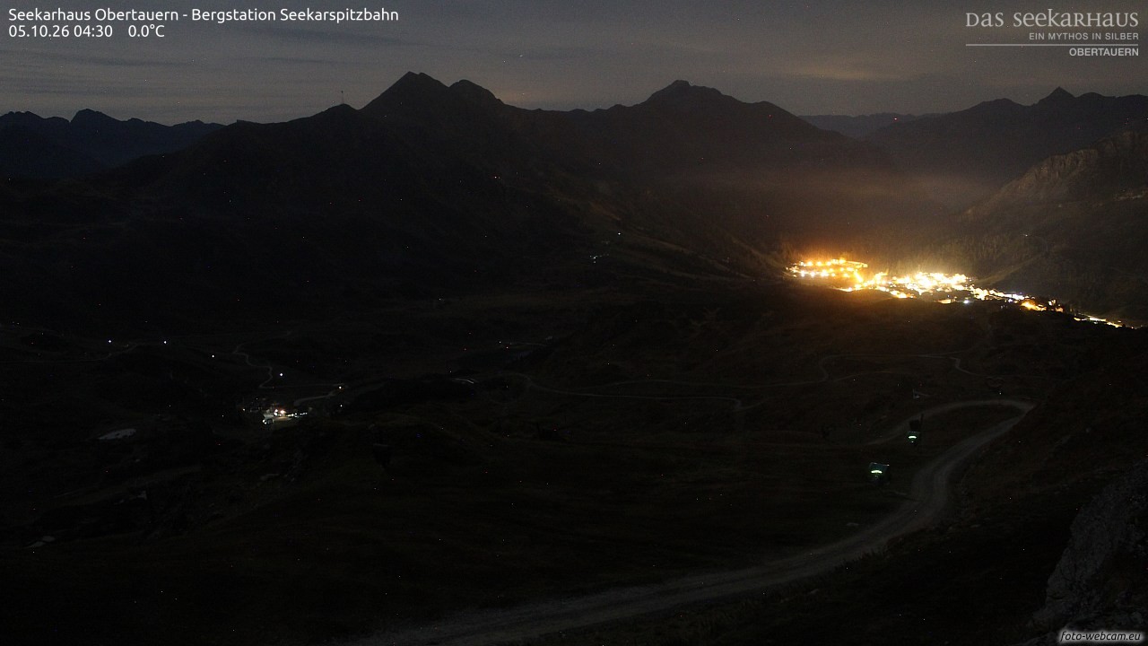 Archiv Foto Webcam Obertauern: Seekarspitz top station