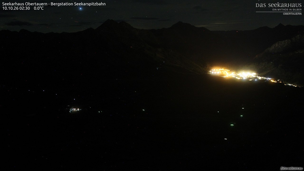 Archived image Webcam View Seekarspitz top station