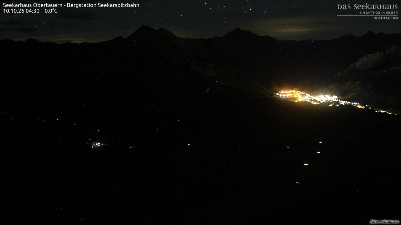 Archived image Webcam View Seekarspitz top station