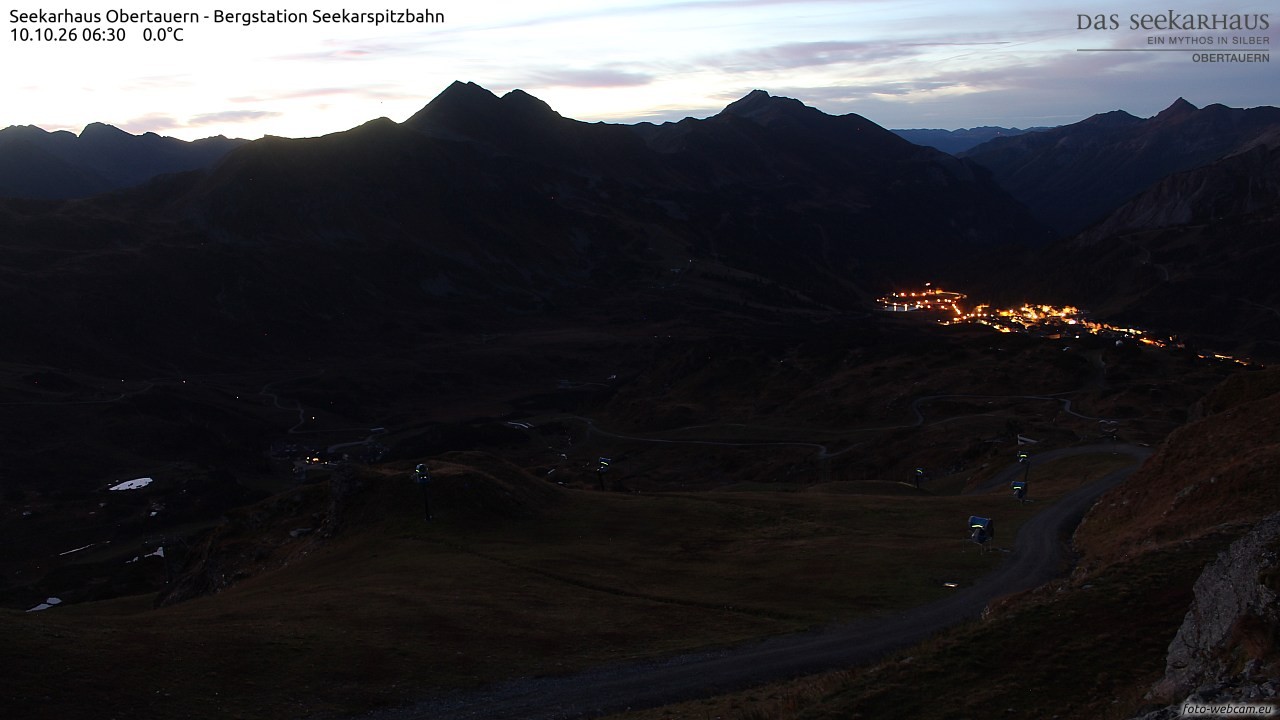 Archived image Webcam View Seekarspitz top station