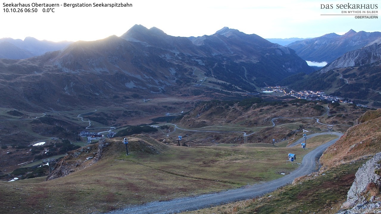 Archived image Webcam View Seekarspitz top station