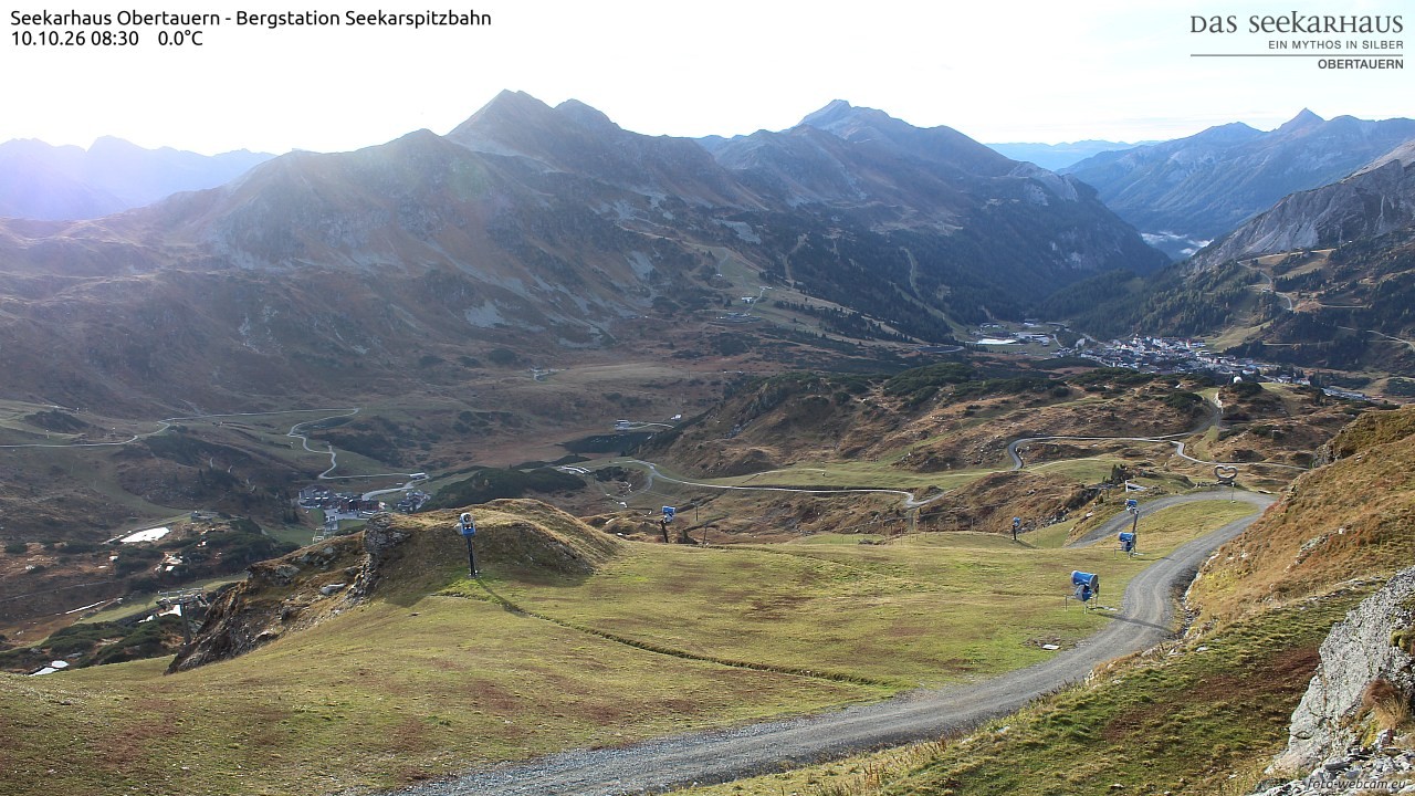 Archived image Webcam View Seekarspitz top station