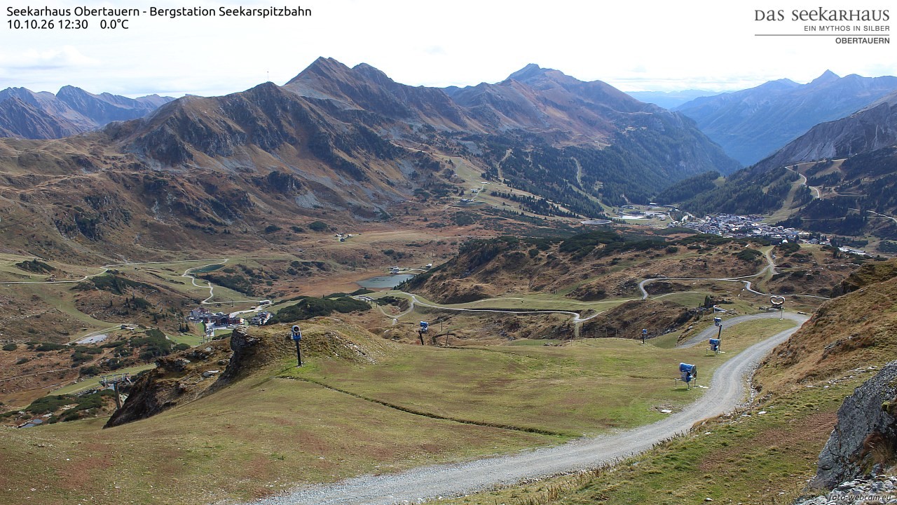 Archived image Webcam View Seekarspitz top station