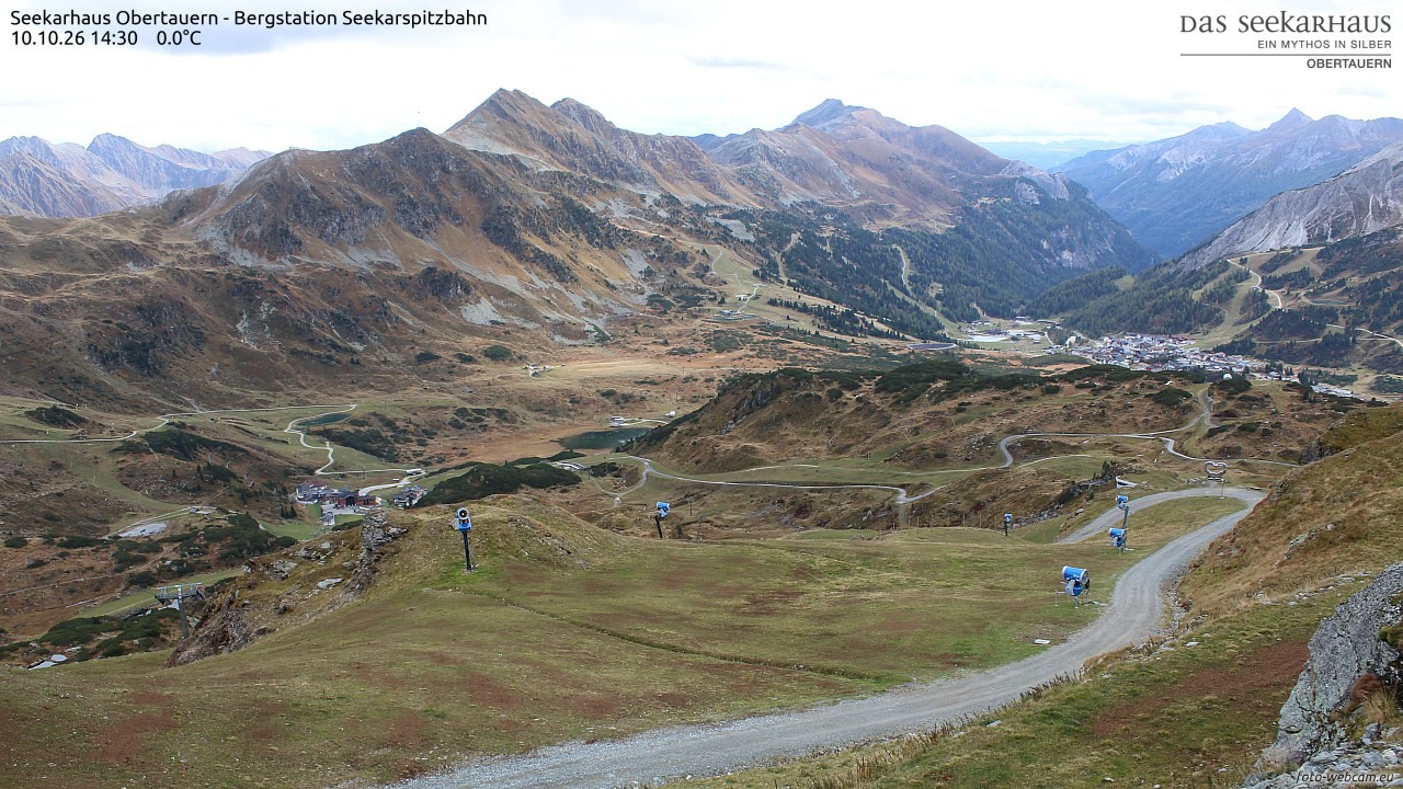 Archived image Webcam View Seekarspitz top station
