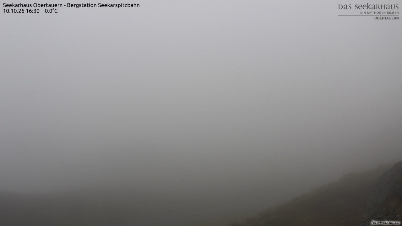 Archived image Webcam View Seekarspitz top station