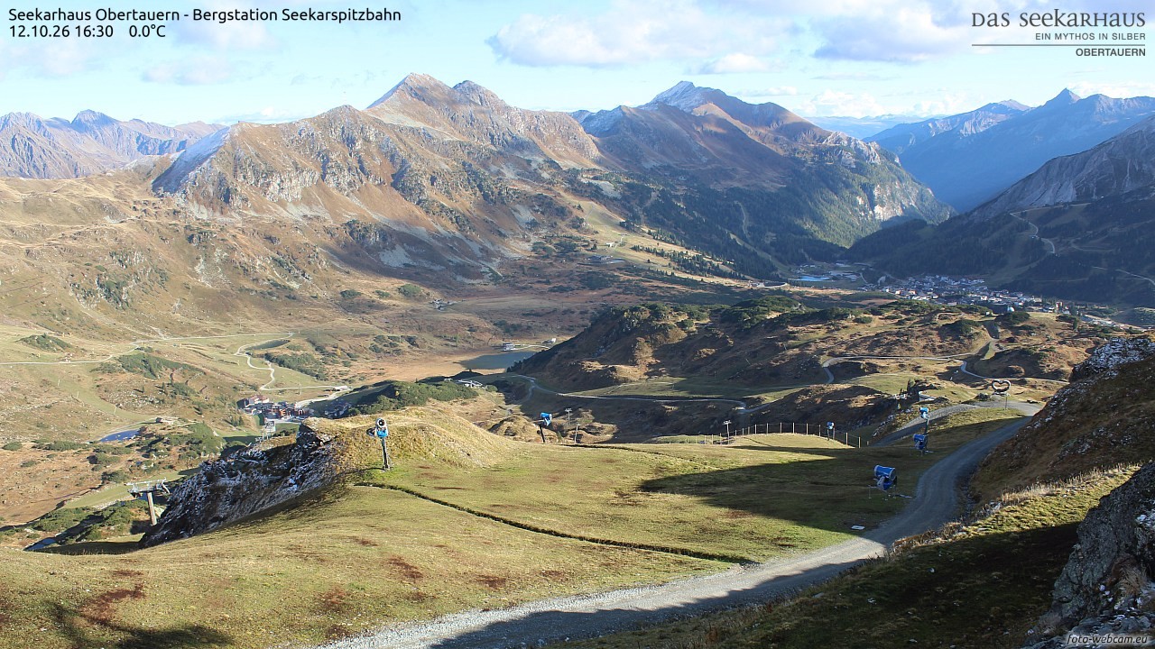 Archiv Foto Webcam Obertauern: Seekarspitz top station