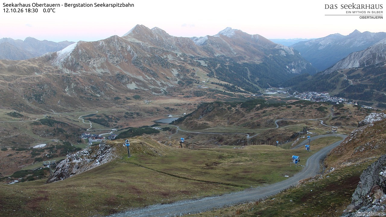 Archiv Foto Webcam Obertauern: Seekarspitz top station