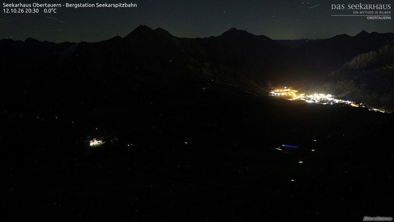 Archiv Foto Webcam Obertauern: Seekarspitz top station