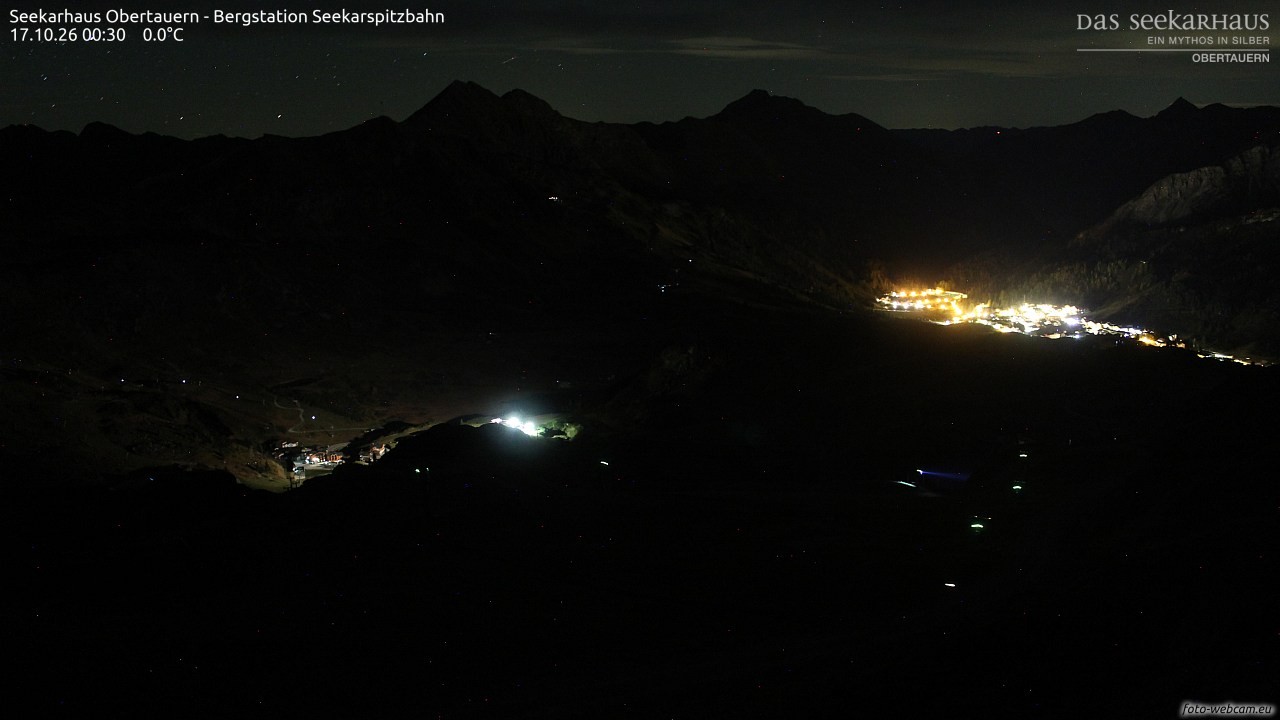 Archiv Foto Webcam Obertauern: Seekarspitz top station