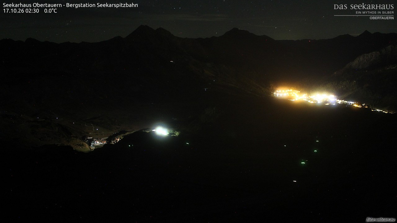 Archiv Foto Webcam Obertauern: Seekarspitz top station