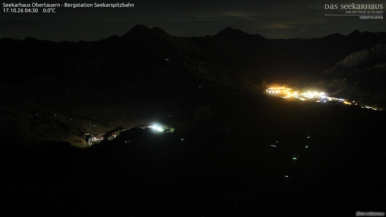 Archiv Foto Webcam Obertauern: Seekarspitz top station