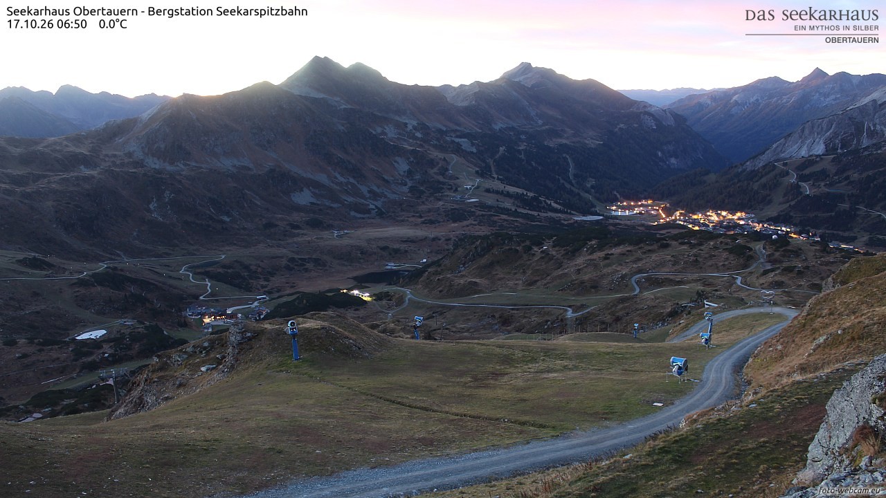 Archiv Foto Webcam Obertauern: Seekarspitz top station