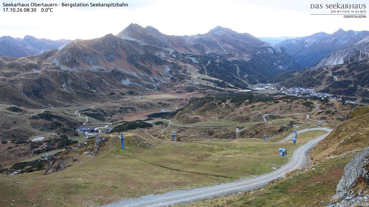 Archiv Foto Webcam Obertauern: Seekarspitz top station