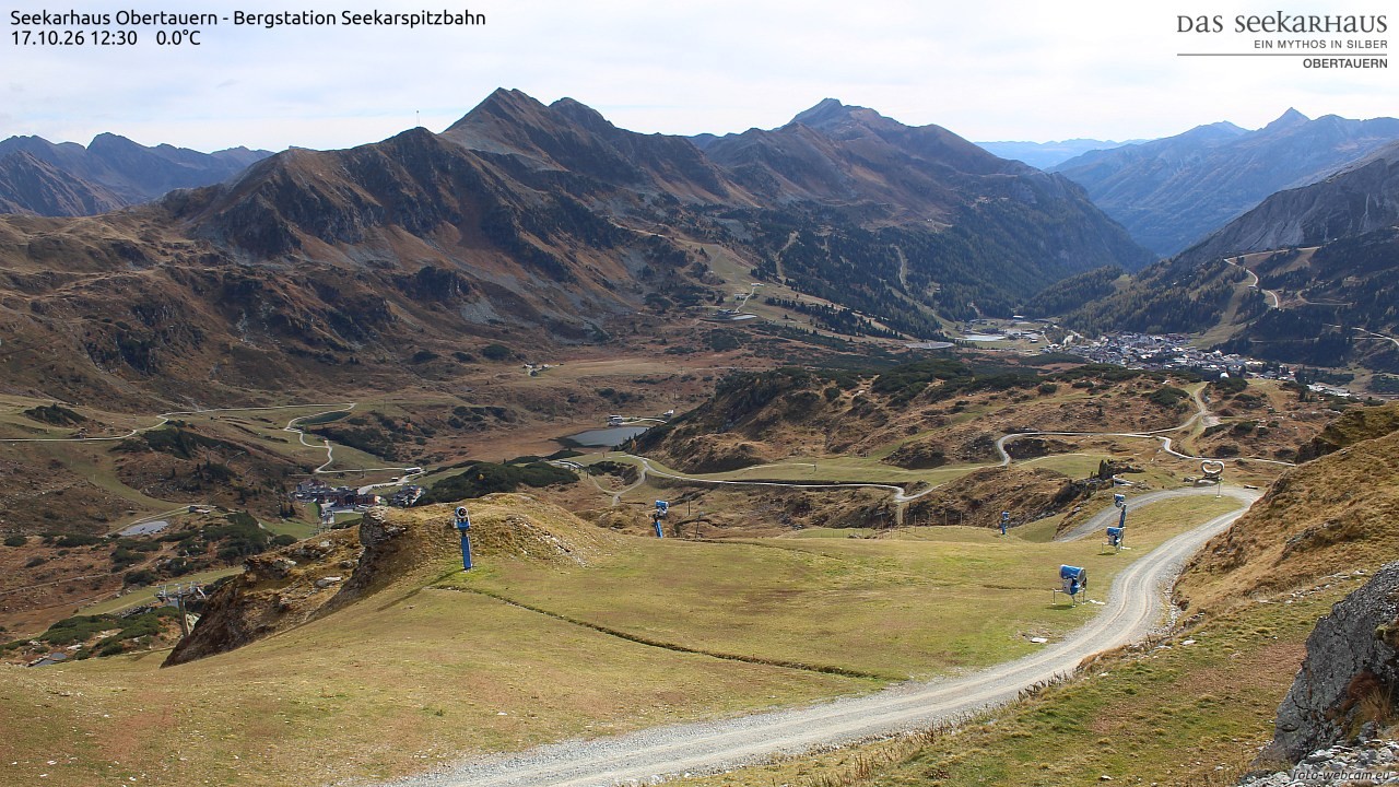 Archiv Foto Webcam Obertauern: Seekarspitz top station