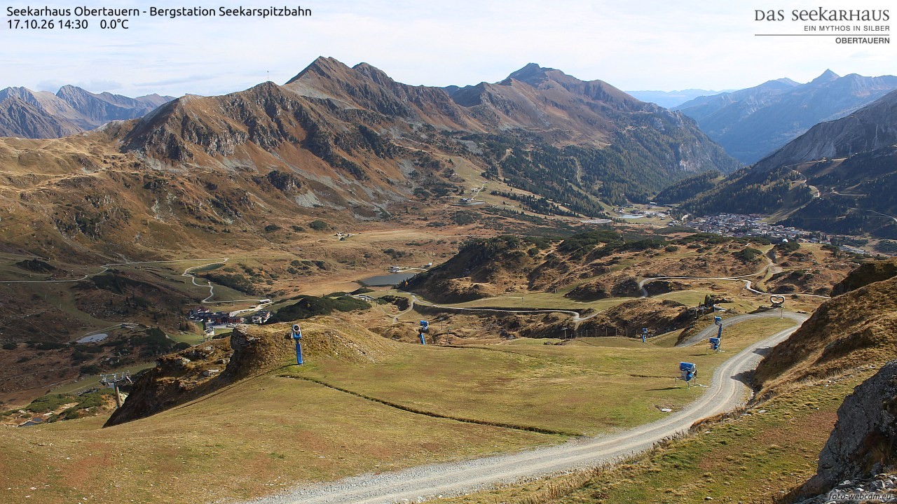 Archiv Foto Webcam Obertauern: Seekarspitz top station