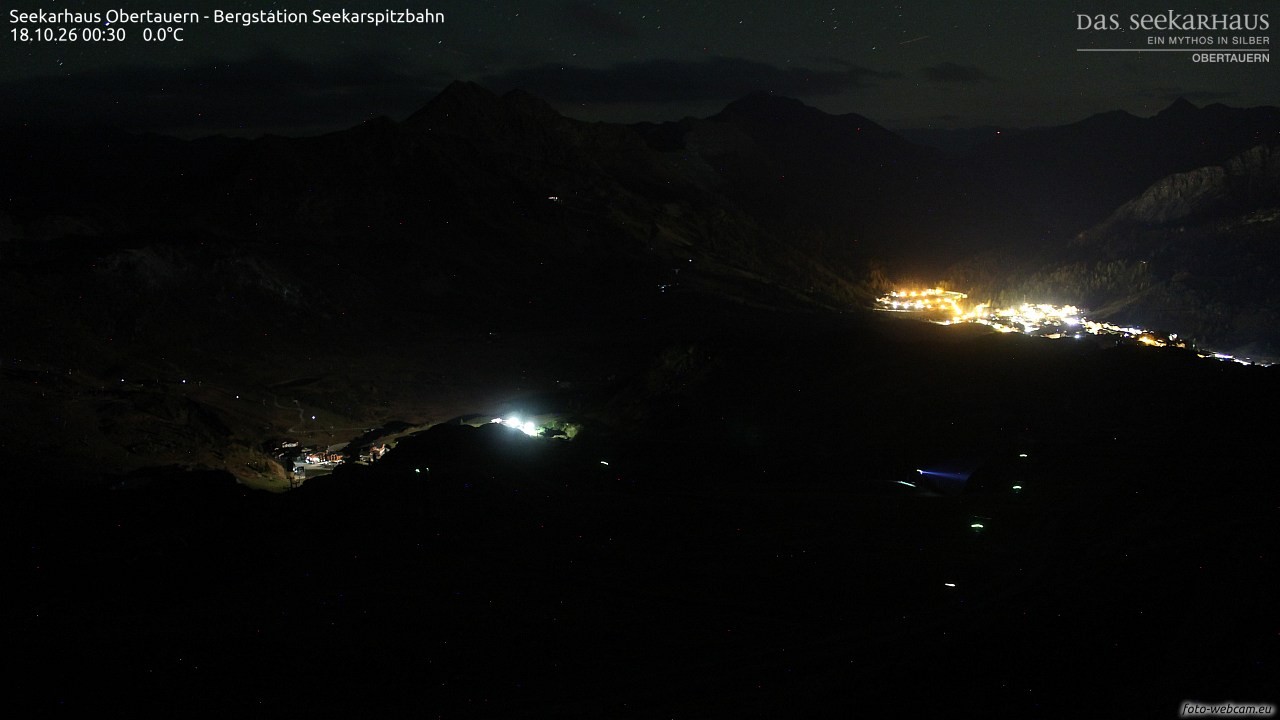Archiv Foto Webcam Obertauern: Seekarspitz top station