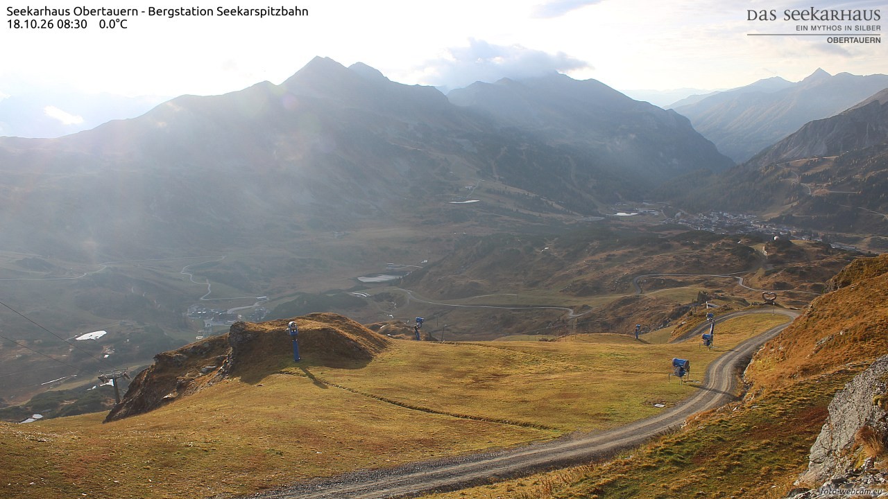 Archiv Foto Webcam Obertauern: Seekarspitz top station
