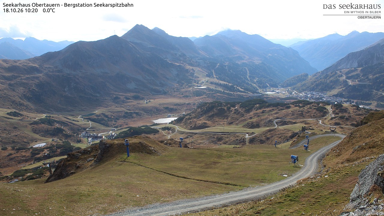 Archiv Foto Webcam Obertauern: Seekarspitz top station