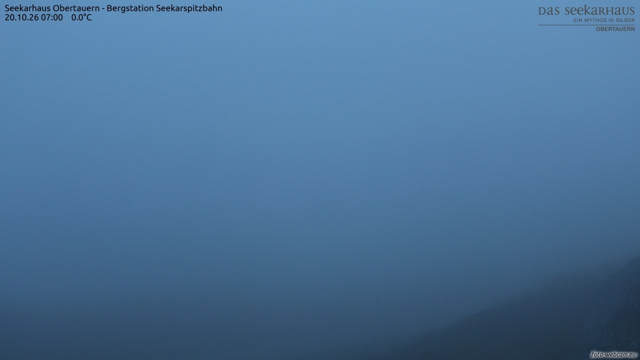 Archiv Foto Webcam Obertauern: Seekarspitz top station