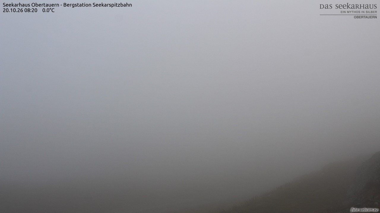 Archiv Foto Webcam Obertauern: Seekarspitz top station
