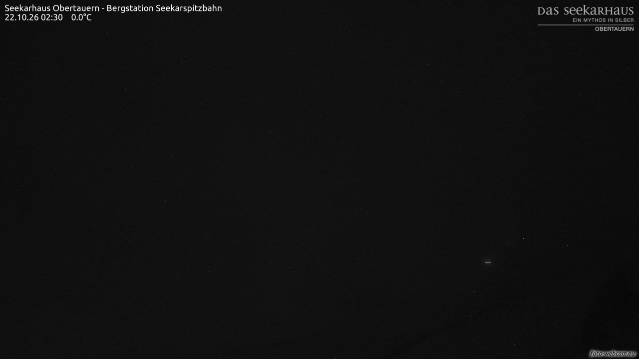 Archiv Foto Webcam Obertauern: Seekarspitz top station