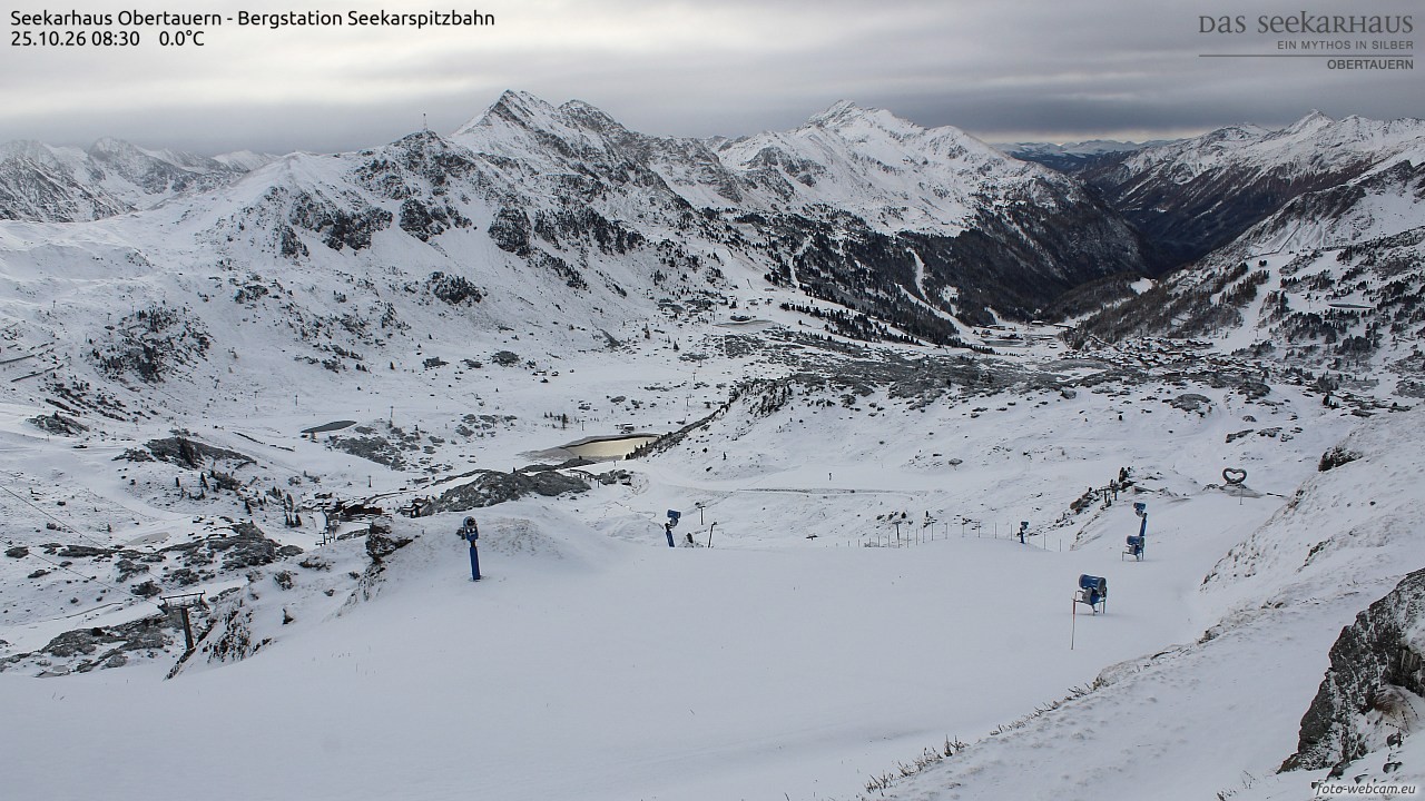 Archiv Foto Webcam Obertauern: Seekarspitz top station