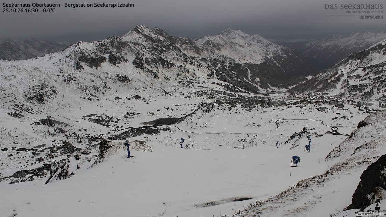 Archiv Foto Webcam Obertauern: Seekarspitz top station