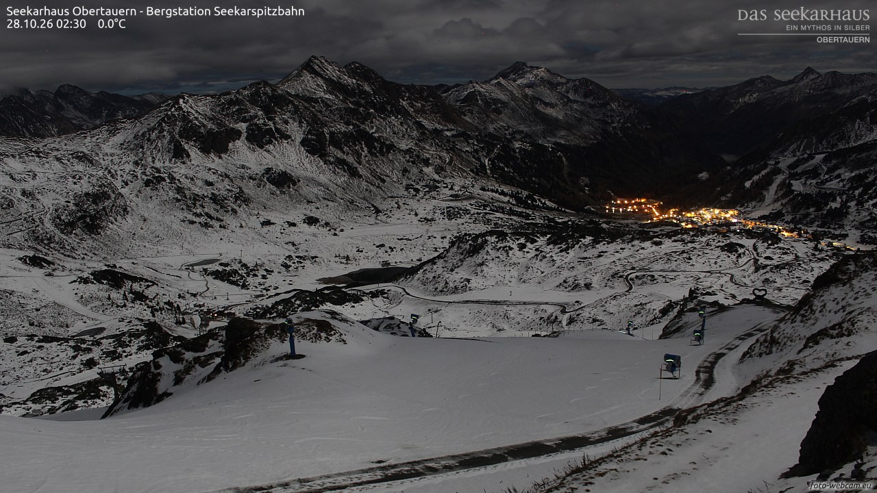 Archiv Foto Webcam Obertauern: Seekarspitz top station