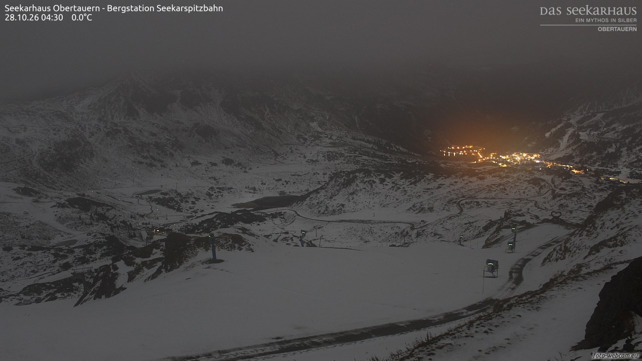 Archiv Foto Webcam Obertauern: Seekarspitz top station