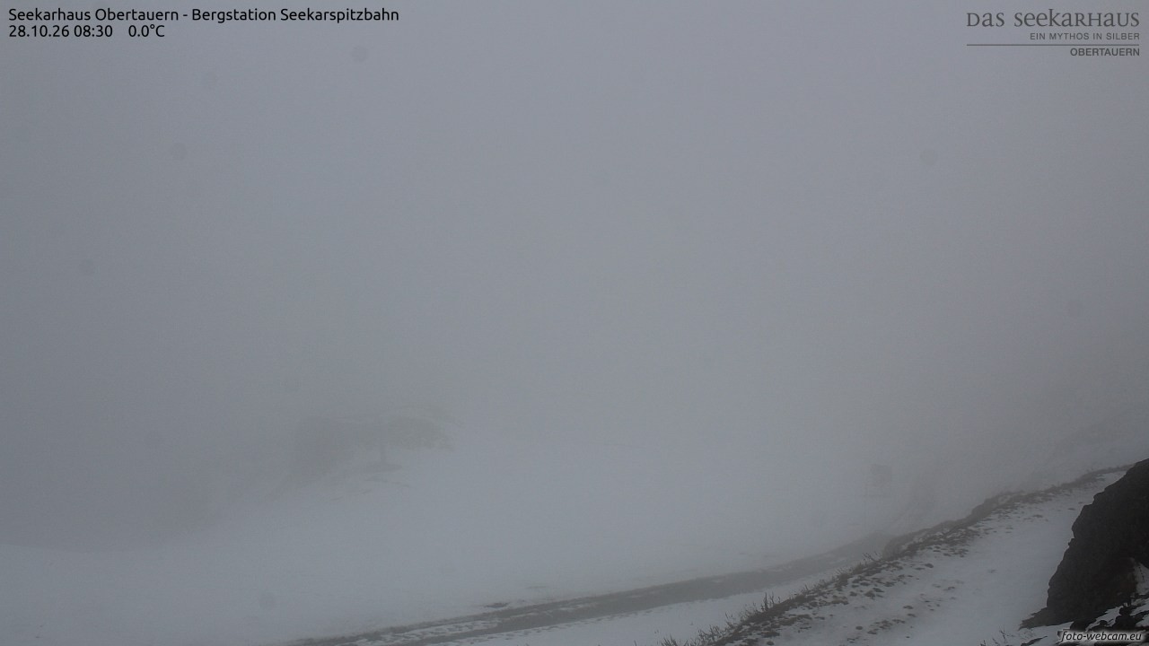 Archiv Foto Webcam Obertauern: Seekarspitz top station
