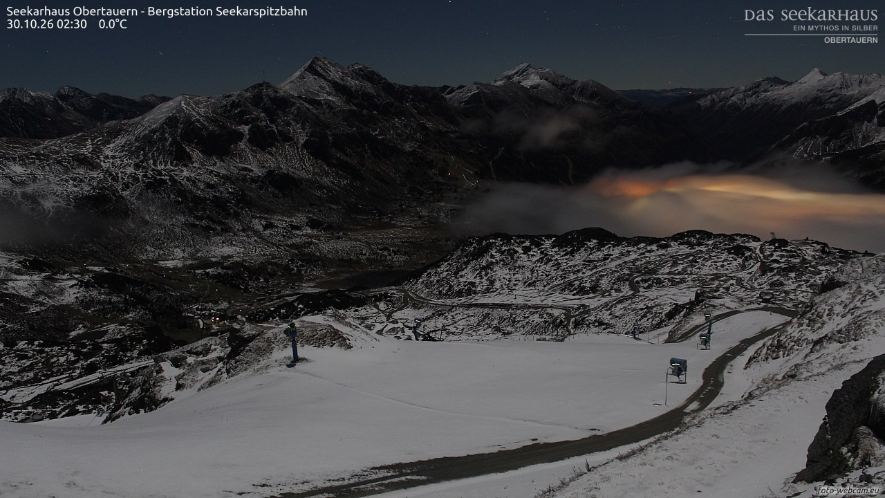 Archived image Webcam View Seekarspitz top station