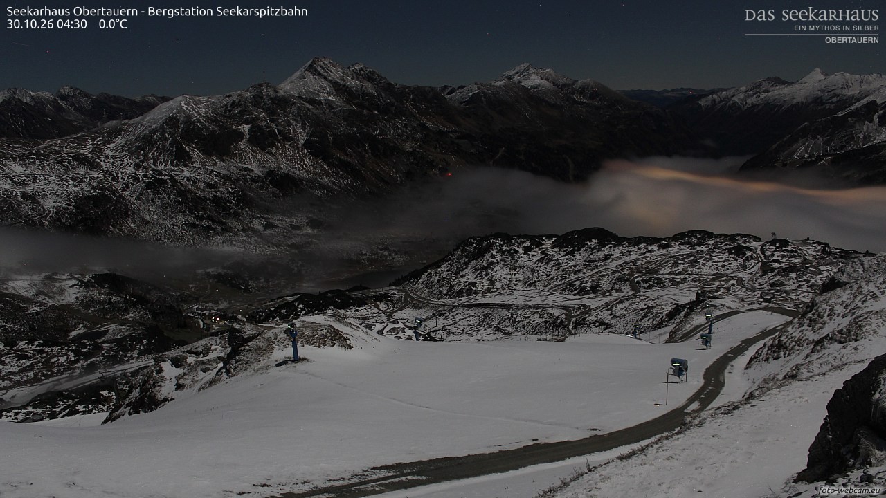 Archiv Foto Webcam Obertauern: Seekarspitz top station