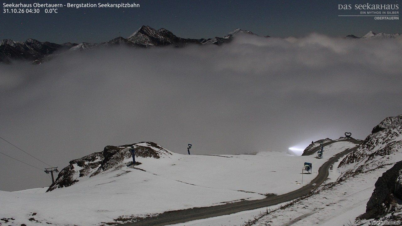 Archiv Foto Webcam Obertauern: Seekarspitz top station