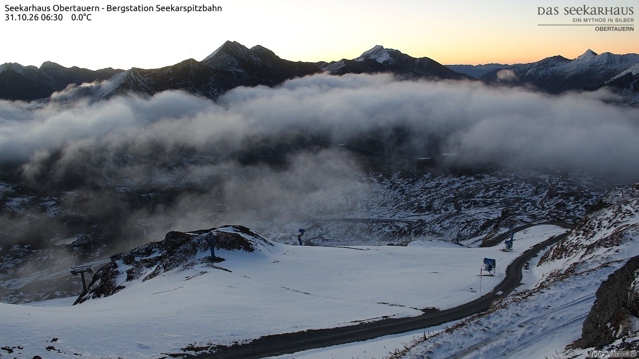 Archiv Foto Webcam Obertauern: Seekarspitz top station