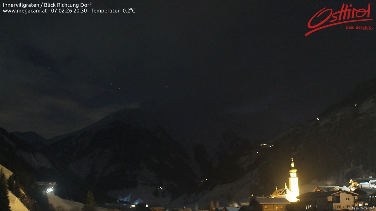 Archiv Foto Webcam Blick Richtung Innervillgraten