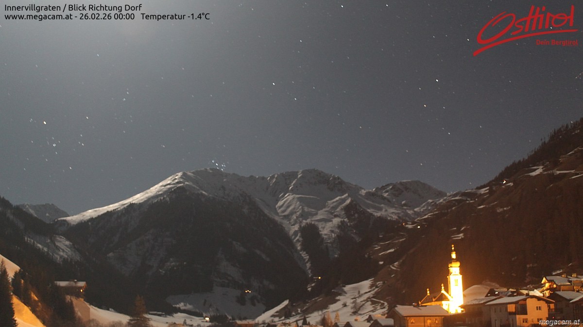Archived image Webcam Innervillgraten - East Tyrol