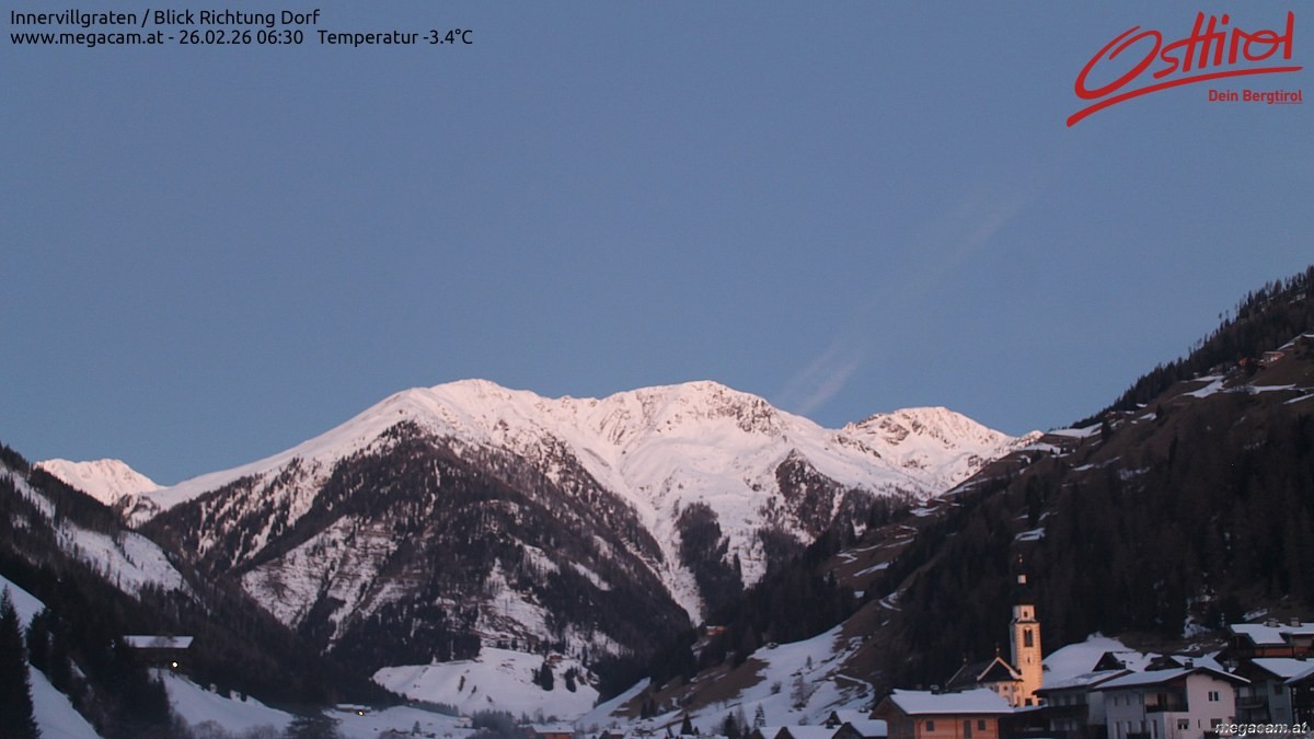 Archived image Webcam Innervillgraten - East Tyrol