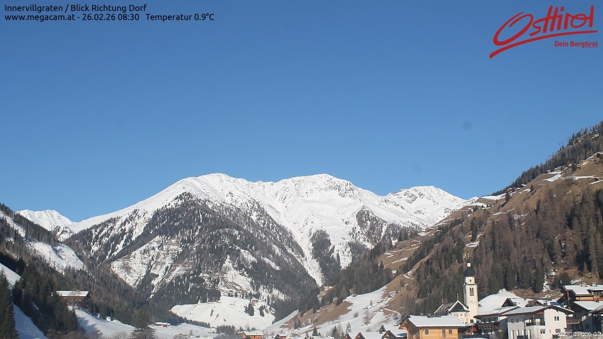 Archived image Webcam Innervillgraten - East Tyrol