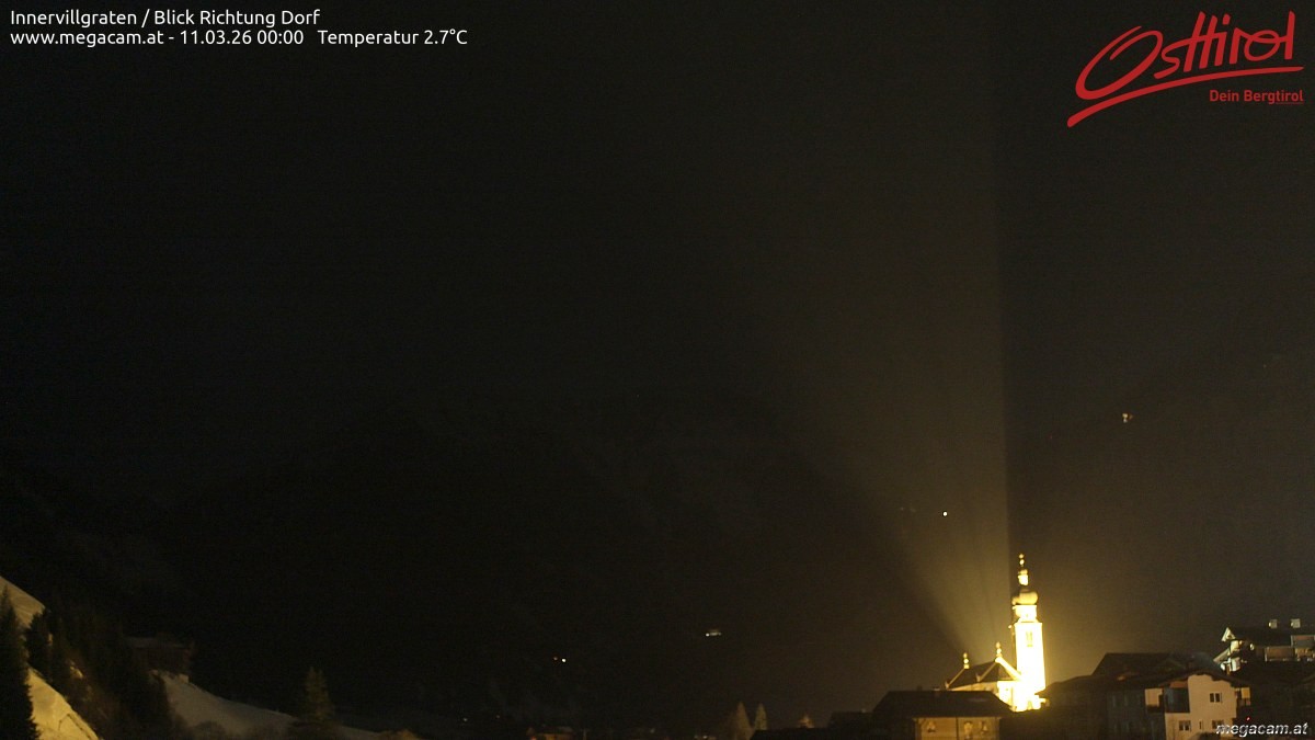 Archived image Webcam Innervillgraten - East Tyrol