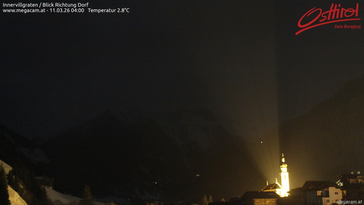 Archived image Webcam Innervillgraten - East Tyrol