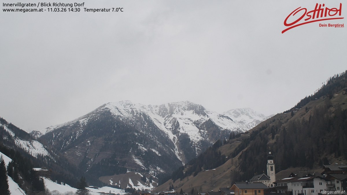Archived image Webcam Innervillgraten - East Tyrol