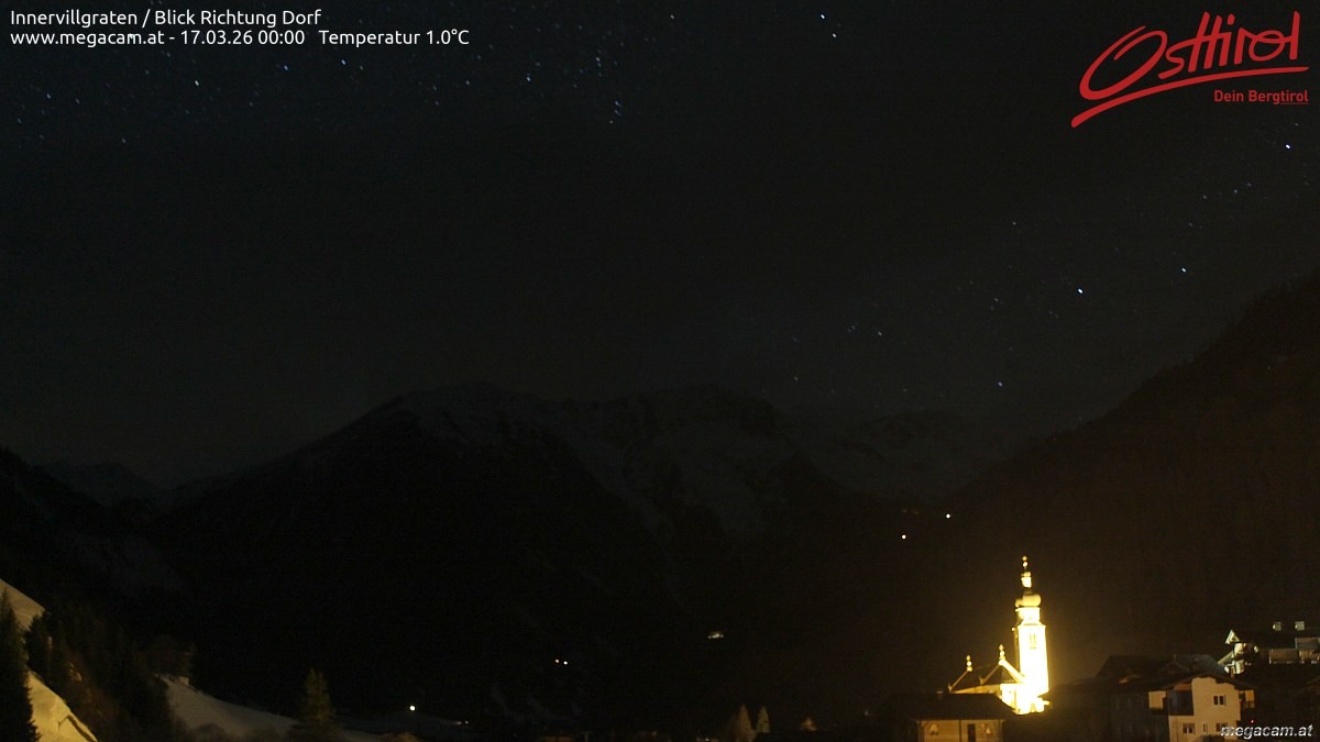 Archived image Webcam Innervillgraten - East Tyrol