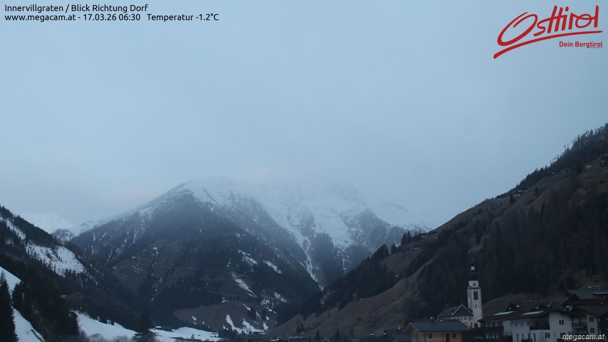 Archived image Webcam Innervillgraten - East Tyrol