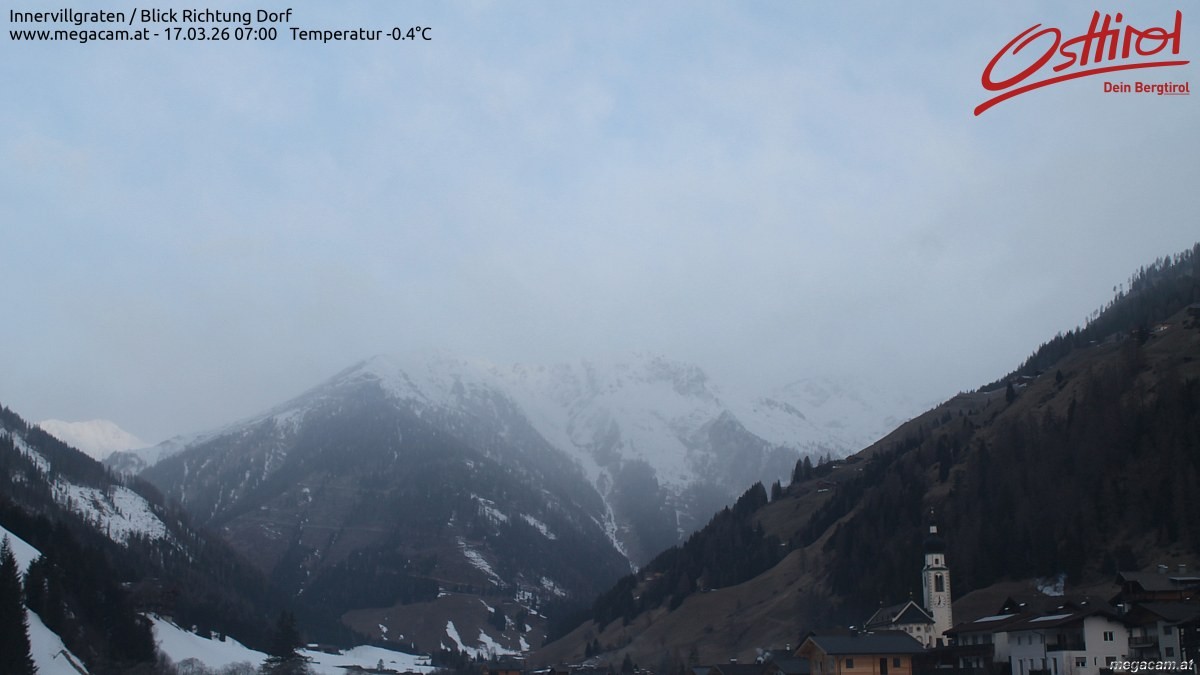 Archived image Webcam Innervillgraten - East Tyrol