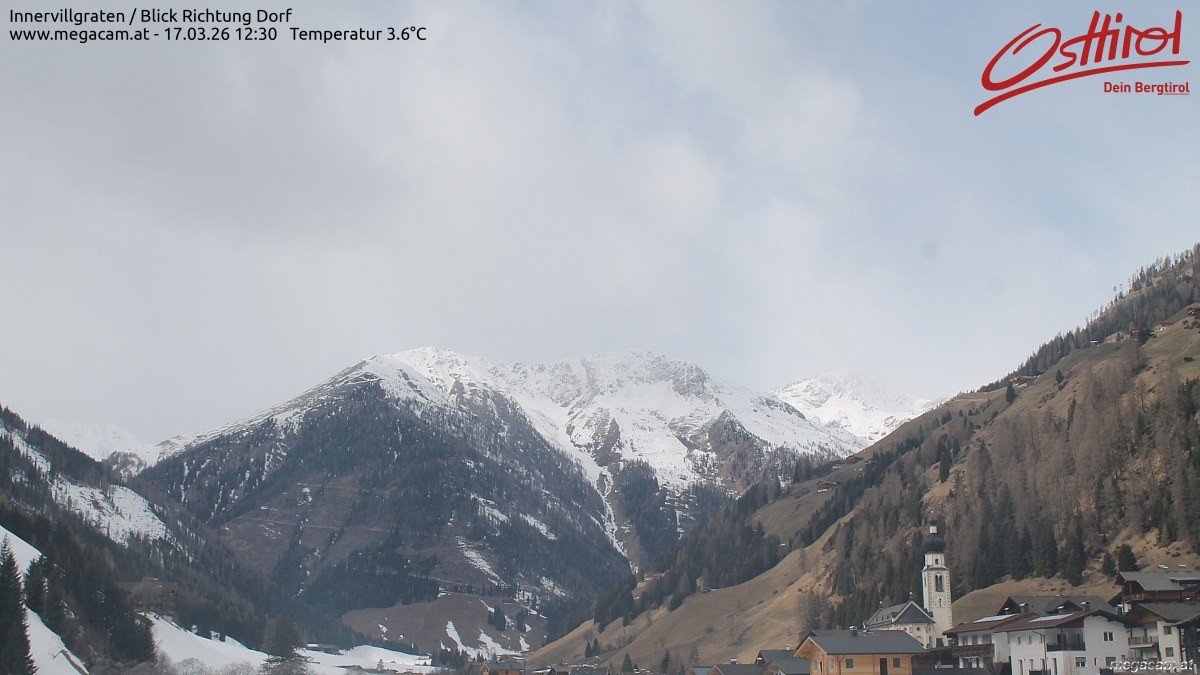 Archived image Webcam Innervillgraten - East Tyrol