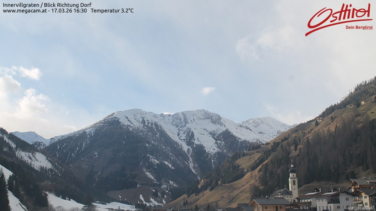 Archived image Webcam Innervillgraten - East Tyrol